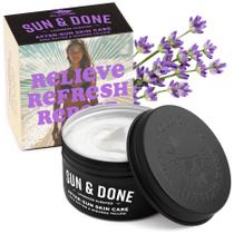 Creme curativo para queimaduras solares After Sun Care, sebo bovino batido