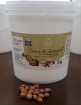 Creme de Amendoim 3 Kg Recheio Gourmet para Bolos, Doces Finos e Confeitaria Profissional