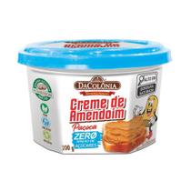 Creme de Amendoim Dacolônia Paçoça Zero Adição de Açúcares 200g Creme de Amendoim Dacolônia Paçoça Zero Adição de Açúcares 200g
