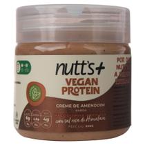 Creme de Amendoim Vegan Protein 200g Nutts Mais - Paçoquinha