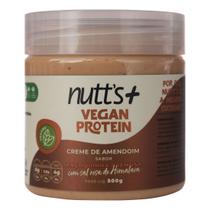 Creme de Amendoim Vegan Protein 500g Nutts Mais - Paçoquinha Cremosa