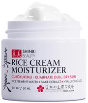 Creme de arroz hidratante Shinbi Beauty com fermento de arroz 60mL