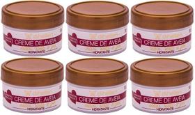 Creme De Aveia Com Ureia Mãos Rosto E Pés 6 unidades de 30g
