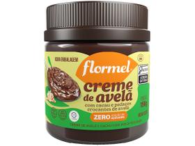 Creme de Avelã com Cacau e Pedação Crocantes - de Avelã Flormel Zero Açúcar 150g