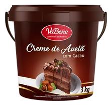 Creme De Avelã Com Cacau Vabene 3kg------------------------------------------------- Creme De Avelã Com Cacau Vabene 3kg-------------------------------------------------