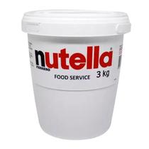 Creme De Avela Nutella 3kg Balde Creme De Avela Nutella 3kg Balde