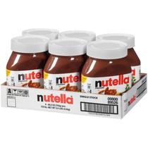 Creme De Avelã Nutella Ferrero 140G 6 Unidades