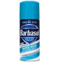 Creme de Barbear Barbasol 198g Pacific Rush Espesso e Rico