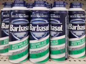 Creme de Barbear Barbasol Calmante com Aloe Vera 170 ml