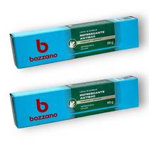 Creme De Barbear Bozzano Refrescante Antibac 65g (Kit c/ 2 Unidades)