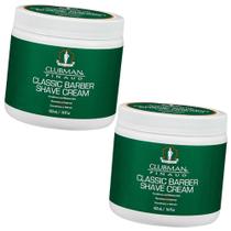 Creme de barbear Clubman Classic Barber 473 ml, pacote com 2