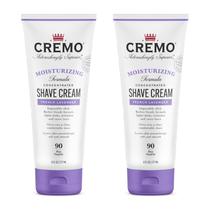 Creme de Barbear Cremo French Lavender Hidratante - 180ml (Pack com 2)