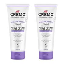 Creme de barbear Cremo French Lavender Hidratante 180mL (pacote com 2)