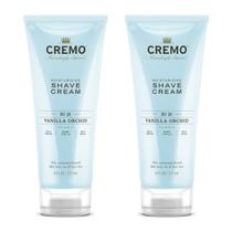 Creme de barbear Cremo Vanilla and Orchid 180 ml (pacote com 2) para mulheres