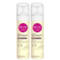 Creme de barbear eos Shea Better Vanilla Bliss 414 ml, pacote com 2 unidades