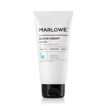 Creme de barbear MARLOWE. Nº 141 com manteiga de karité e óleo de coco 180mL