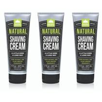Creme de barbear Pacific Shaving Company, manteiga de karité, 200 ml, pacote com 3 Creme de barbear Pacific Shaving Company, manteiga de karité, 200 ml, pacote com 3