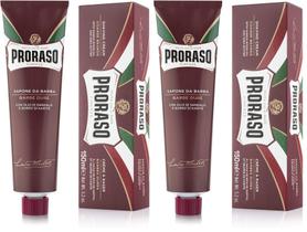 Creme de Barbear Proraso Óleo de Sândalo e Manteiga de Karité 150 ml Creme de Barbear Proraso Óleo de Sândalo e Manteiga de Karité 150 ml
