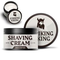 Creme de Barbear Striking Viking Sem Perfume 157 ml Tamanho de Viagem Creme de Barbear Striking Viking Sem Perfume 157 ml Tamanho de Viagem