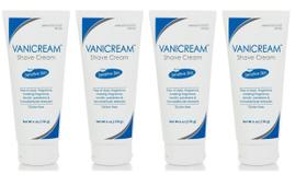 Creme de Barbear Vanicream para Pele Sensível 170ml Pacote com 4