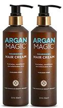 Creme de cabelo Argan Magic Nutritivo 250mL x 2 Hidrata e Condiciona