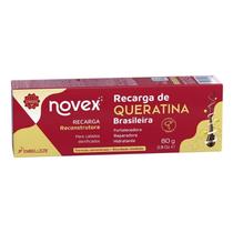 Creme de Cabelo Tratamento Reconstrutor Novex Recarga de Queratina Brasileira 80g