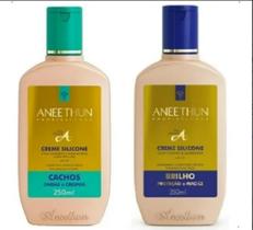 Creme De Cachos E Creme De Silicone Linha A - Aneethun