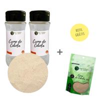 Creme De Cebola Kit 2 Premium Pote Com Dosador + Refil 60G