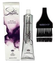Creme de Coloração Capilar Satin com Base de Aloe Vera Light Titian 90 ml Creme de Coloração Capilar Satin com Base de Aloe Vera Light Titian 90 ml