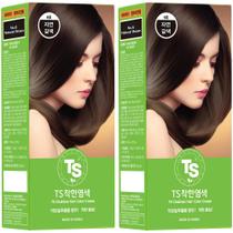Creme de Coloração Capilar TS SHAMPOO Nº 6 Castanho Natural Sem PPD Creme de Coloração Capilar TS SHAMPOO Nº 6 Castanho Natural Sem PPD