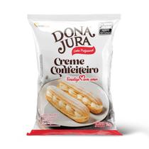 Creme de Confeiteiro Bag 1kg Linha Profissional Dona Jura