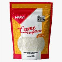 Creme de Confeiteiro Pó Marvi 400 g Recheios Bolos Tortas Doces e Pães