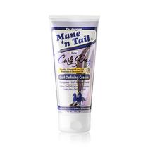Creme de definição de cachos Mane 'n Tail 184g de biotina e coco Creme de definição de cachos Mane 'n Tail 184g de biotina e coco