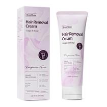 Creme de depilação BreeMuse para pernas, biquínis e axilas femininas