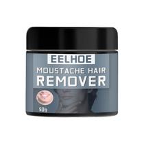 Creme de depilação de barba masculina Depilação facial suave e não irritante