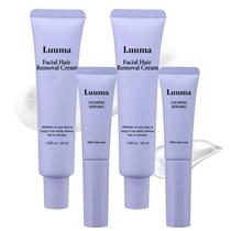 Creme de depilação facial Luuma, indolor, 40ml para mulheres