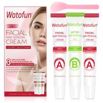 Creme de depilação facial Watofun para mulheres e homens