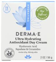 Creme de dia Derma E, antioxidante ultra hidratante, 60 ml, pacote com 1