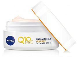 Creme de Dia NIVEA Q10 Plus C Anti-Rugas + Energia SPF 15