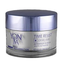 Creme de dia Yon-Ka Time Resist Jour 50mL anti-envelhecimento com ácido hialurônico - Yonka
