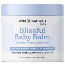 Creme de eczema Wild Naturals para pele seca para bebês 120 ml para alívio de coceira