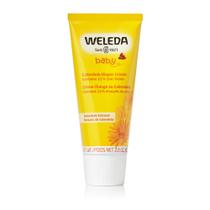 Creme de fraldas Weleda Baby Calendula 80mL com óleo de amêndoa
