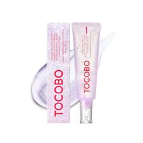 Creme de gel para os olhos TOCOBO, clareador de colágeno com água de quartzo Creme de gel para os olhos TOCOBO, clareador de colágeno com água de quartzo