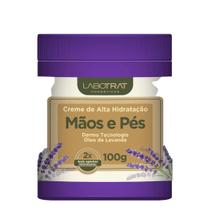 Creme de Hidratação Profunda Mãos e Pés Óleo de Lavanda 100G - Labotrat