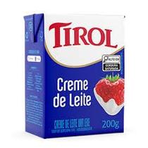 CREME DE LEITE 15 DE GORDURA TIROL 200G caixa com 27 unidades