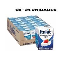 Creme De Leite Italac Leve 200g - CX Com 24 Unidades