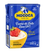 Creme de Leite Mococa Caixinha Leve UHT 15% Gordura 200g