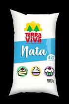 CREME DE LEITE NATA RESFRIADO TERRA VIVA 900G Caixa com 12 Un