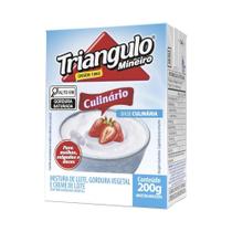 Creme de Leite Triângulo Base Culinária 200g - Embalagem com 27 Unidades