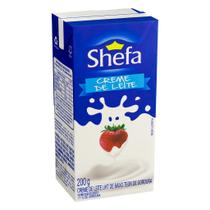 Creme De Leite Uht Homogeneizado Shefa Caixa 200g